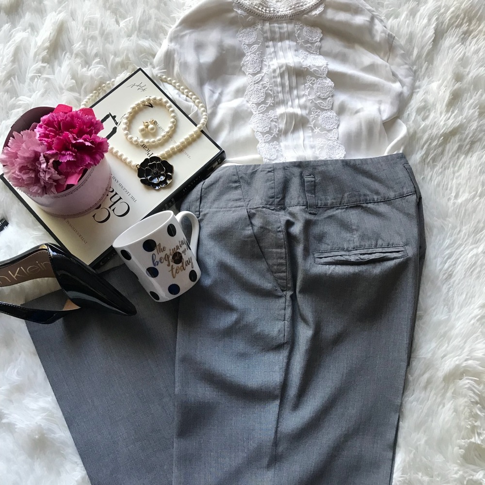 100% Silk Banana Republic Slacks